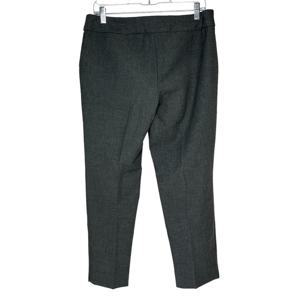 Talbots Signature Heather Gray Straight Leg Woman's Dress Pants 8P - Picture 2 of 4